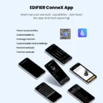Edifier Comfo Q Open-Ear Sports Earbuds | Secure Fit | 32H Battery - Image 5