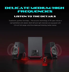 Edifier G1500 MAX 2.1 Gaming Speakers with Subwoofer & RGB - Image 11