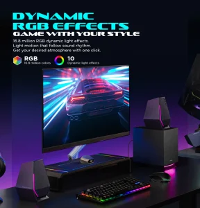 Edifier G1500 MAX 2.1 Gaming Speakers with Subwoofer & RGB - Image 10