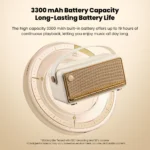 Edifier MP330 Portable Retro Bluetooth Speaker | LDAC Hi-Res Audio - Image 8