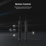 Edifier P205 Wired Earphones with Mic | 8mm Dynamic Bass & CD Texture - Image 4