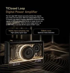 Edifier QD35 Retro Bluetooth Speaker with 35W GaN Fast Charger - Image 12