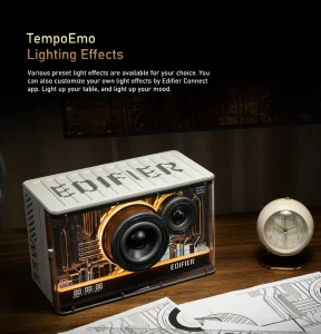 Edifier QD35 Retro Bluetooth Speaker with 35W GaN Fast Charger - Image 5