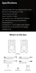 Edifier S1000W Hi-Fi Wireless Speaker with Wi-Fi & AirPlay 2 - Image 3