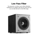 Edifier T5 Powered Active Subwoofer | 8-Inch Driver & 70W RMS - Image 7