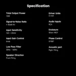 Edifier T5s Speaker | Low Pass Filter | 8-inch Powered Active Subwoofer - Image 3
