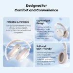 Edifier W820NB Plus Noise Cancelling Headphones | 88H Battery - Image 9