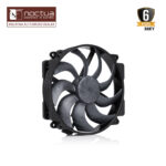 Noctua NF-A14x25 G2 PWM chromax.black | Next-Gen Black Round 140mm Fan