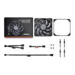 Noctua NF-A12X25 G2 PWM chromax.black Next-Gen Black Premium 120mm Fan - Image 3