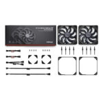Noctua NF-A14X25 G2 PWM SX2-PP chromax.black Next-Gen Black 140mm Dual Fan Set - Image 2