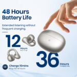 [New Launch] Edifier Comfo Bass Pro Open Ear TWS Earbuds | Ultra Deep Bass | IP56 - Image 8